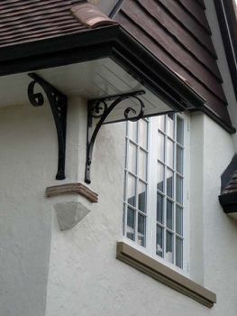 Eaves Bracket Detail in Arts and Crafts Style
